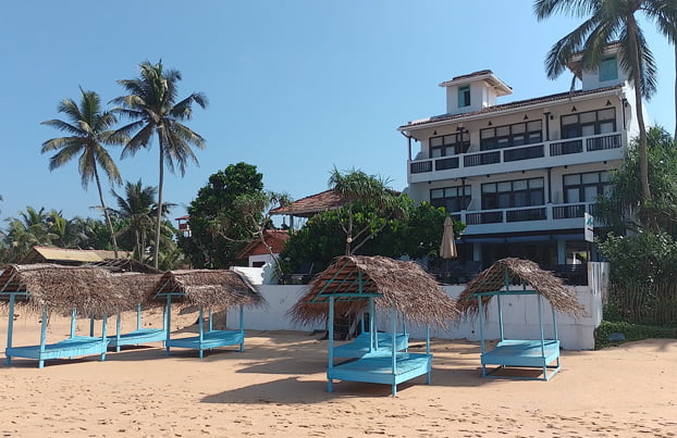 Hotel on the beach